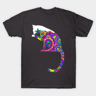 Hippy Cat T-Shirt
